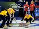 "Dovete fare casino", il curling si gode la bolgia di Cortina "Dovete fare casino", il curling si gode la bolgia di Cortina