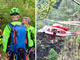 Valsessera, recuperato l'uomo caduto nel torrente: l'operazione dei Vigili del Fuoco