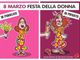 Festa della Donna: mimosa in pubblico e "mazzate" in privato - Illustrazione di Giovanni Cavallo