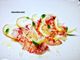 Ricetta: Crudo di Mazara, pesca, limone e menta piperita