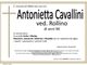 Antonietta Cavallini, ved. Rollino