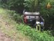 Paura in Valsessera, auto finisce fuori strada