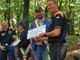 In primo piano Tiziano Bonato con il sindaco di Borgosesia Paolo Tiramani