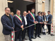 Il taglio del nastro degli uffici dell'Agenzia delle Entrate