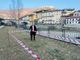 Varallo: Una panchina artistica sotto ponte Antonini