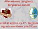 Allenamento congiunto Borgosesia - Canelli