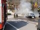 A Varallo a fuoco un'auto alimentata a GPL