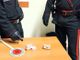 La droga sequestrata dai carabinieri di Arborio.