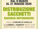 A Varallo torna la distribuzione dei sacchetti per la raccolta differenziata