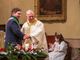 Don Matteo Borroni con il sindaco Francesco Pietrasanta