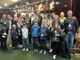 La delegazione della Dufour Varallo in visita al Celtic