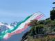 Il passaggio delle Frecce Tricolori ad Aosta e Torino