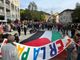 Borgosesia, iniziative di protesta e flash mob pro Gaza - Foto Ermanno Orsi