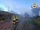 Incendio scantinato ad Agrate Conturbia