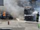 Bus navetta in fiamme, nessun ferito: Seso assicura la continuità del servizio