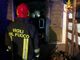 Incendio a Crescentino. Soccorso il proprietario intossicato dal fumo FOTO