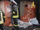 Incendio legnaia a Quarona