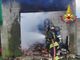 Incendio garage a Ronsecco, intervengono i Vigili del Fuoco