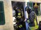 Incendio in un’abitazione a Scopa, intervento dei Vigili del Fuoco in frazione Muro