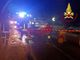 Incidente stradale a Cigliano, intervengono i vigili del fuoco