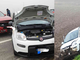 Scontro tra tre auto, una finisce nei campi di Caresanablot