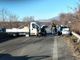 Vigliano, grave incidente in super, strada chiusa e lunghe code, FOTO Vigliano, grave incidente in super, strada chiusa e lunghe code, FOTO