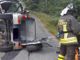 Auto si ribalta a Varallo, estratti due anziani rimasti feriti