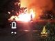 Vercelli: incendio nel cortile dell'area sportiva La Gabbia