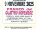 A Roasio il tradizionale “Pranzo del Quattro Novembre” per celebrare la Giornata delle Forze Armate e l’Anniversario della Vittoria
