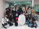 Il gruppo della Pro Loco di Pray durante la festa di Halloween 2021