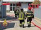 Incendio capannone a Roccapietra