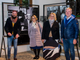 Curatore e presidente del museo con le nipodi di Maria Adriana Prolo