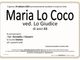 Maria Lo Coco, ved. Lo Giudice