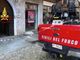 Gattinara: Crolla un pezzo di balcone, I Vigili del Fuoco intervengono