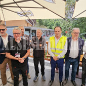 Telecabina di Mera, sopralluogo del Presidente Cirio al cantiere - Foto e Video Benedetti per valsesianotizie.it