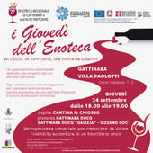 Gattinara, il 24 settembre riprendono “I Giovedì dell’Enoteca” con la Cantina Il Chiosso Gattinara, il 24 settembre riprendono “I Giovedì dell’Enoteca” con la Cantina Il Chiosso