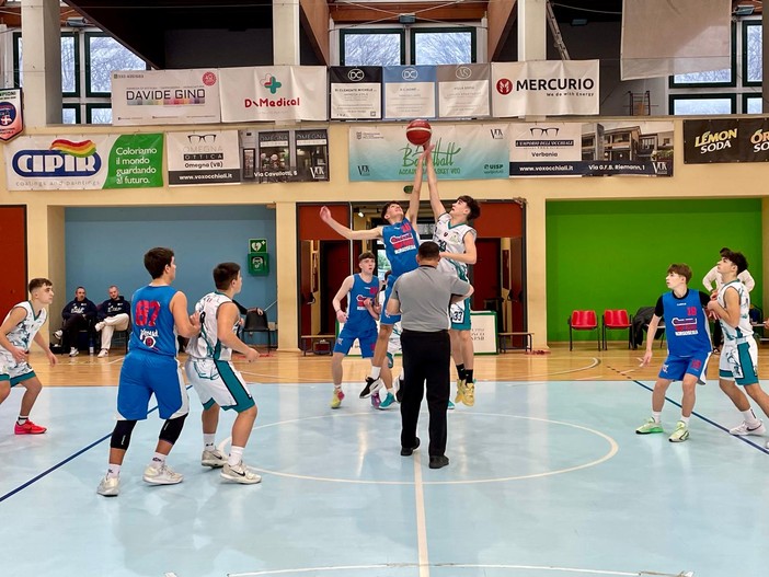 Under 17, stop in trasferta contro Accademia Basket VCO: buona partenza, poi la rimonta degli ossolani