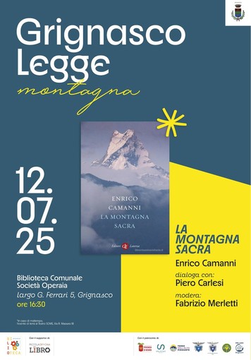 Per l'iniziativa &quot;Grignasco Legge&quot;: &quot;La montagna che non si conquista: quando il limite diventa scelta&quot;