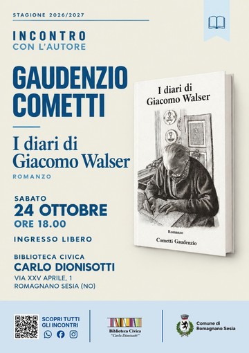 Romagnano Sesia, tre appuntamenti in biblioteca tra letture, Silent Book Club e incontro con l’autore Romagnano Sesia, tre appuntamenti in biblioteca tra letture, Silent Book Club e incontro con l’autore
