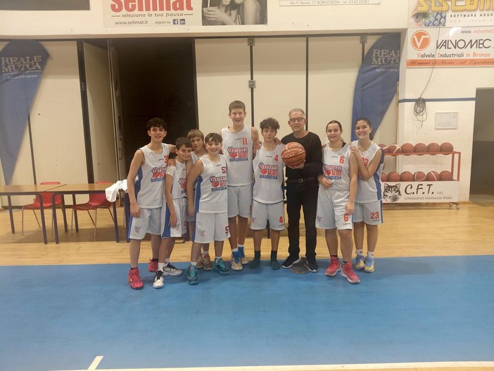 Under 14, Valsesia Basket ko in casa contro Valdilana: segnali di crescita nonostante la sconfitta