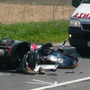 Cade in moto a Roccapietra, 52enne in codice rosso (foto di repertorio)