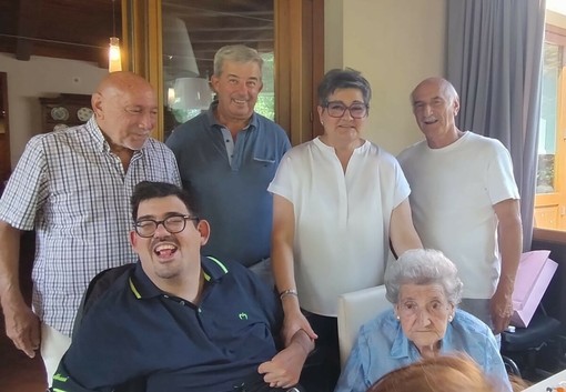Quarona, Piera Rosa Taddia festeggia 100 anni
