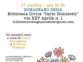 Romagnano Sesia, tre appuntamenti in biblioteca tra letture, Silent Book Club e incontro con l’autore Romagnano Sesia, tre appuntamenti in biblioteca tra letture, Silent Book Club e incontro con l’autore