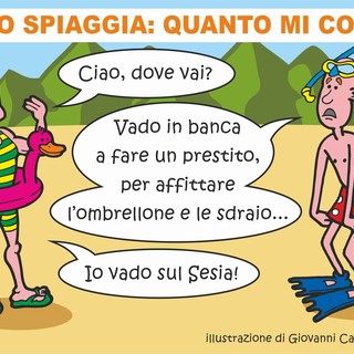 Caro-spiaggia 2025: ombrelloni da banca e la rivincita del Sesia