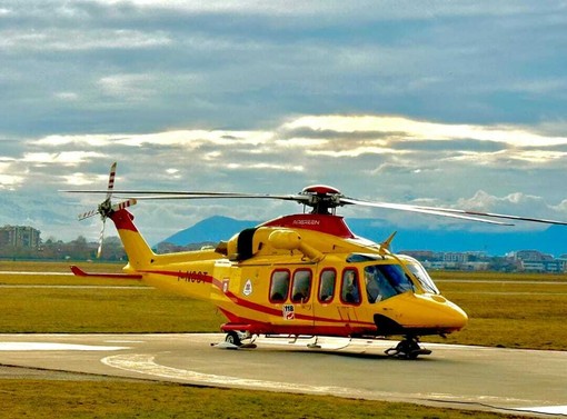 Un cuore in volo sull’Italia, da Arezzo a Torino per salvare una vita