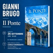 A Romagnano Sesia ripartono gli incontri con l’autore: Gianni Brugo presenta “Il Ponte”
