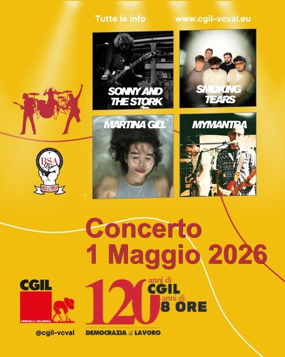 1 Maggio a Borgosesia e Vercelli per celebrare la Festa dei Lavoratori