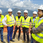 Mera, prende forma la nuova cabinovia: lavori alla stazione di arrivo FOTO e VIDEO di Benedetti per Valsesianotizie.it