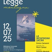 Per l'iniziativa &quot;Grignasco Legge&quot;: &quot;La montagna che non si conquista: quando il limite diventa scelta&quot;