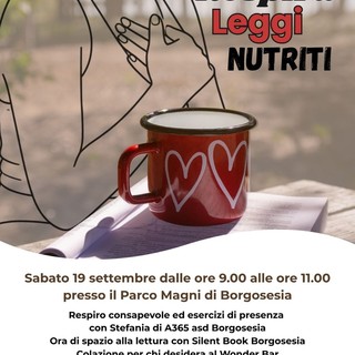 A Borgosesia una mattinata tra respiro, lettura e colazione al Parco Magni